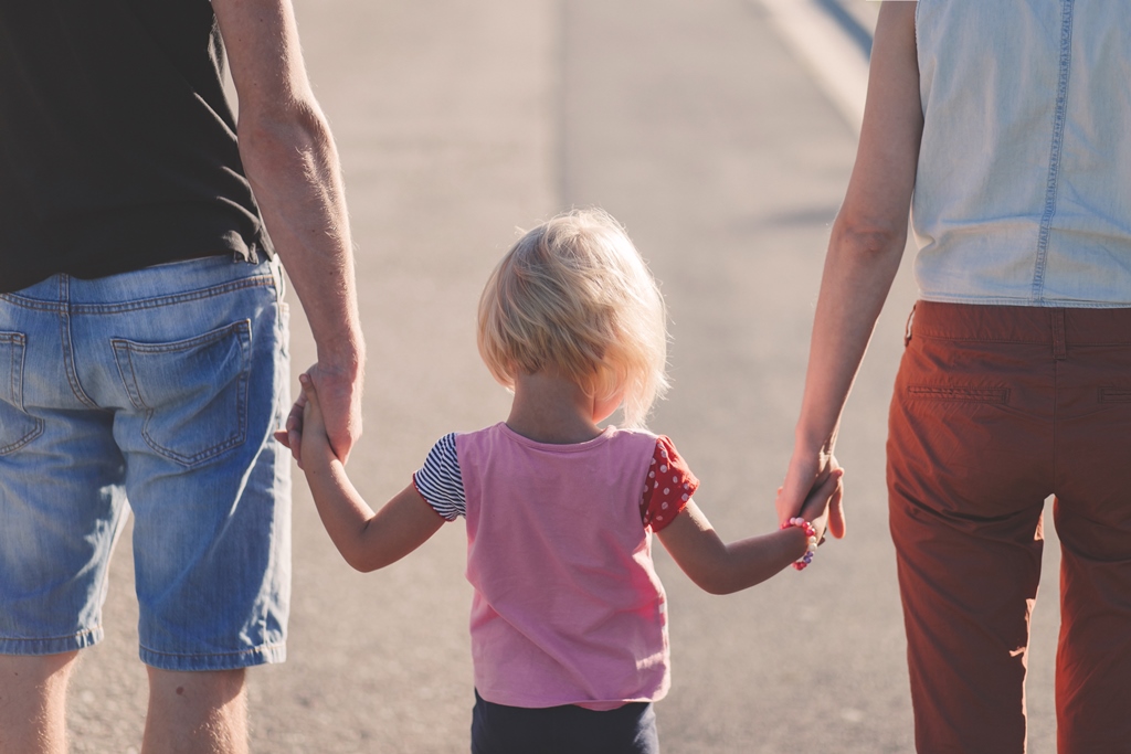 family holding hands family holding hands